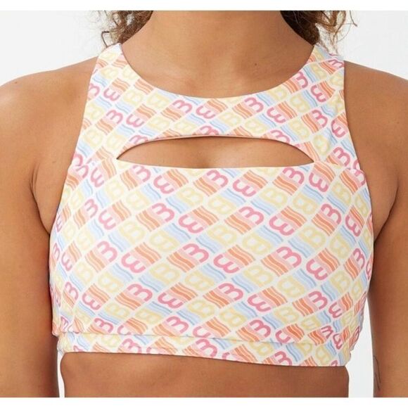 Cotton on Body Womens Smoothing Cut Out Vestlette Top Logo Size S - Picture 1 of 3